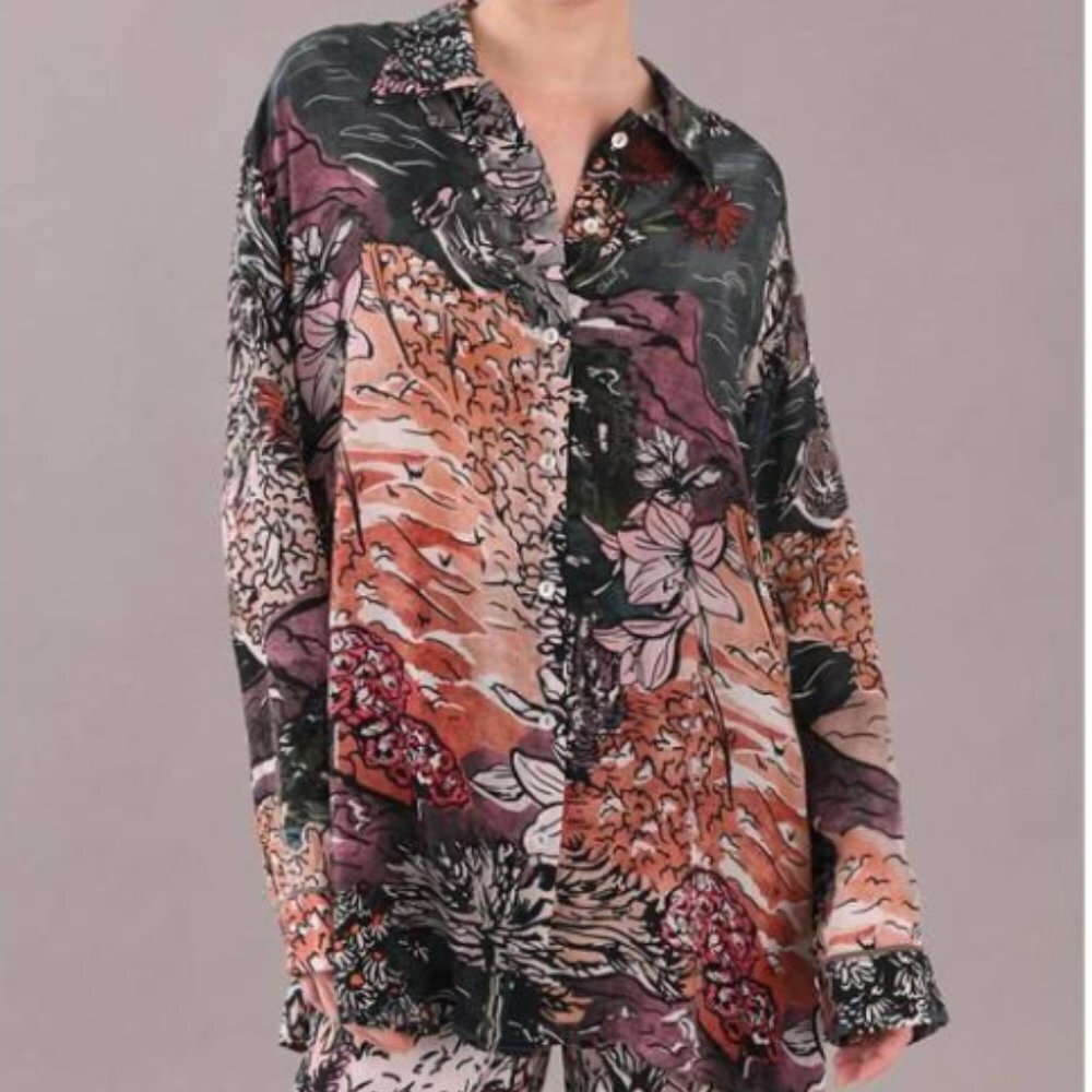 CHUFY Forever Patagonia Elena shirt in paine black XS